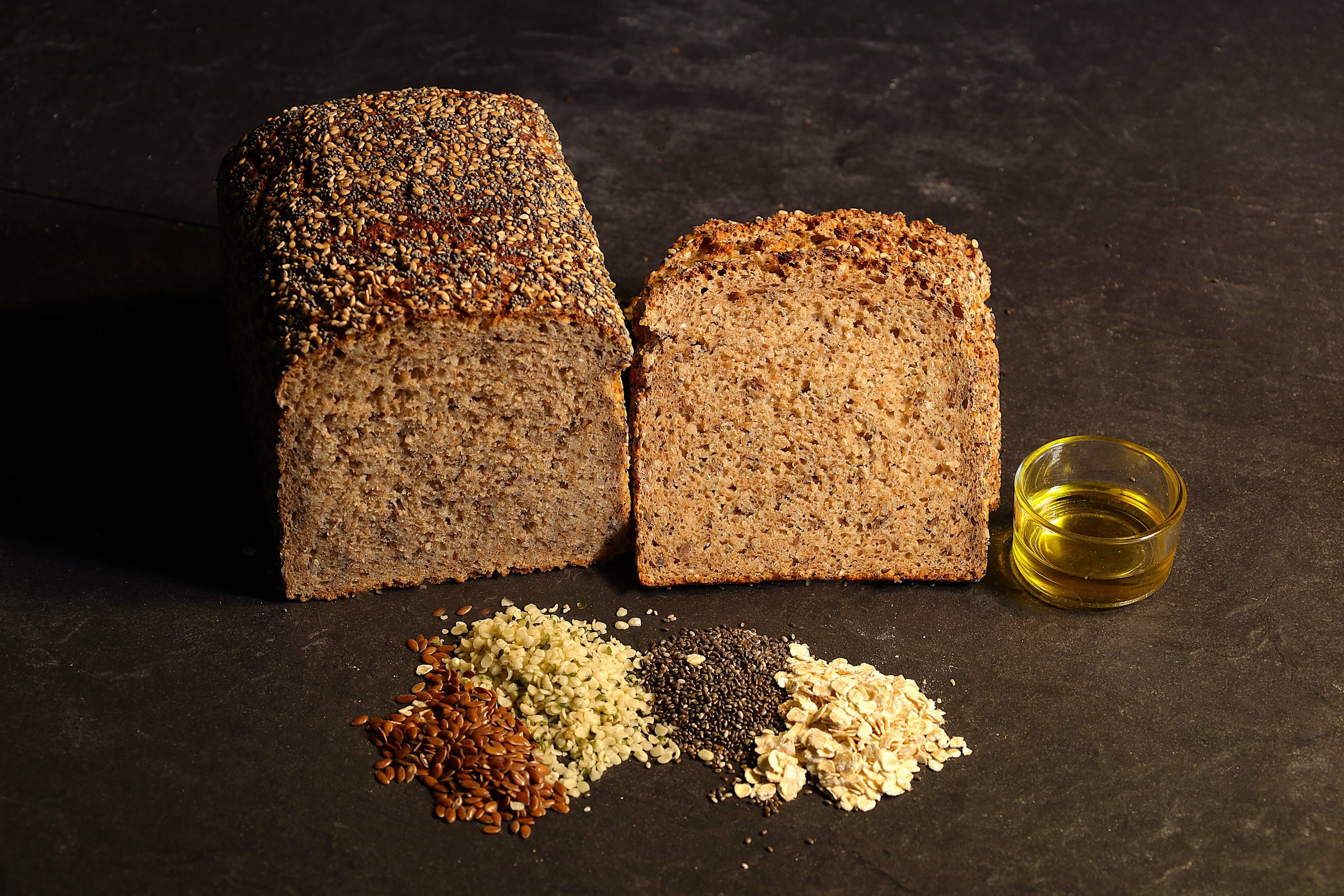 Omega-3-Dinkelbrot